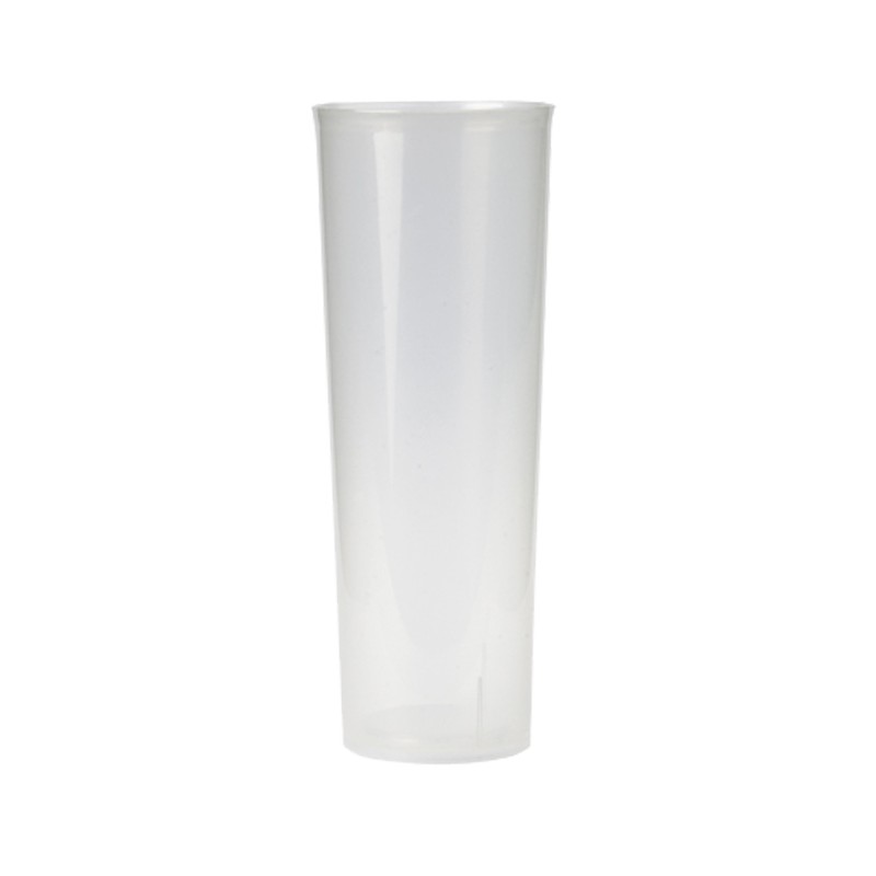 Vaso PP de Tubo Reutilizable 330cc (10 uds)
