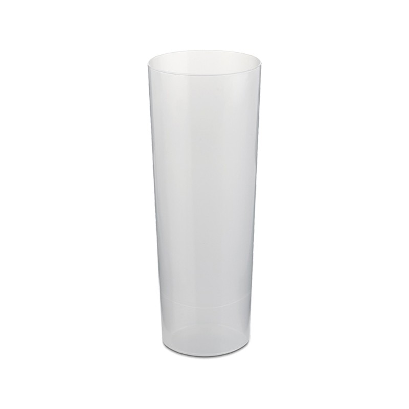 Vaso PP de Tubo Reutilizable 300cc (10 uds)
